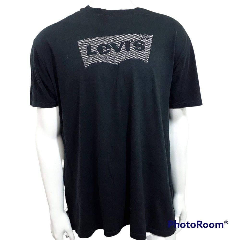 Levi Strauss & Co Men's Black Short Sleeve Crew Neck Pullover T Shirt Size XXL
